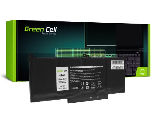 Green Cell Batterij F3YGT DM3WC voor Dell Latitude 7280 7290 7380 7390 7480 7490