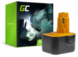 Green Cell ® Akkuwerkzeug für DeWalt DE9074 2802K 2812K DC740KA