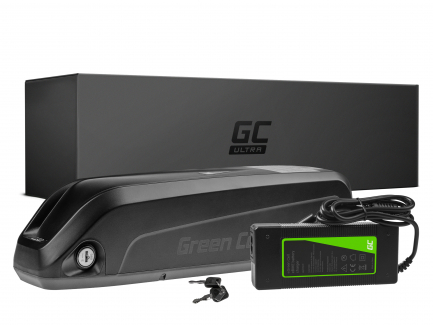 Green Cell® ULTRA Fietsaccu 36V 17Ah Li-Ion Down Tube Panasonic Cellen