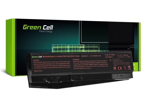 Green Cell ® Laptop Akku N850BAT-6 voor Clevo N850 N855 N857 N870 N871 N875, Hyperbook N85 N85S N87 N87S