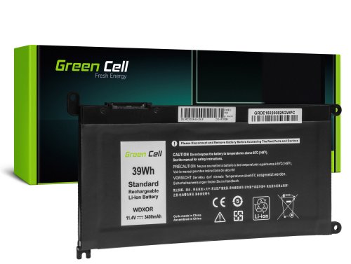 Green Cell Batterij WDX0R WDXOR voor Dell Inspiron 13 5368 5378 5379 15 5565 5567 5568 5570 17 5765 5767 5770 Vostro 5468 5568