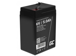 Green Cell ® Gel Batterie AGM 6V 5Ah