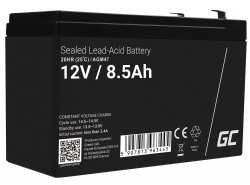 Green Cell ® -batterij AGM VRLA 12V 8.5AH