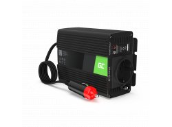 Green Cell ® 150 W / 300 W Spanningsomvormer Omvormer 12V tot 230 V Omvormer USB