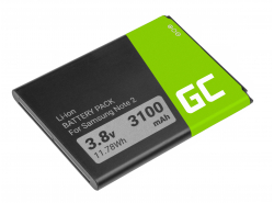 Batterij Green Cell EB595675LU GH43-03756A voor telefoon téléphone Samsung Galaxy Note 2 II N7100 GT-N7100 GT-N7105 3.7V 3100mAh
