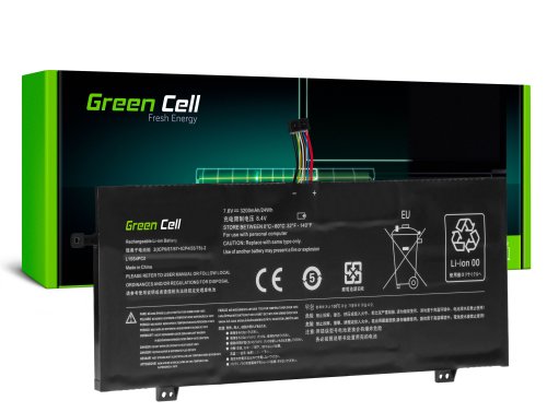 Groene cel L15L4PC0 L15M4PC0 L15M6PC0 L15S4PC0 batterij voor laptops Lenovo V730 V730-13