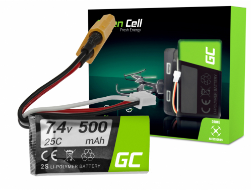 Batterij Green Cell 500mAh 7.4V XT60