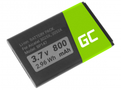 Batterij Green Cell TLi009AA voor telefoon Alcatel 1066G 2038X 2053D 2053X 3025X 3026X 3.7V 800mAh