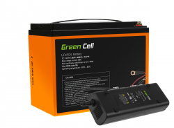 Green Cell® LiFePO4 accu 38Ah 12,8V 486Wh lithium-ijzerfosfaat batterij voor PV-systeem, Kampeerwagen, Boote