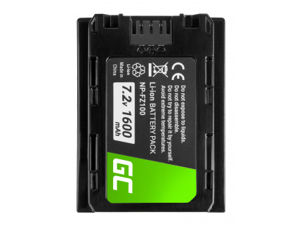 bodem Scepticisme Heiligdom Batterij NP-FZ100 Sony Alpha A7 III A7R III A7 IV A9 A7RIV