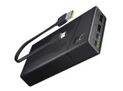 Powerbank Green Cell GC PowerPlay20 20000mAh met snelladen 2x USB Ultra Charge en 2x USB-C Power Delivery 18W
