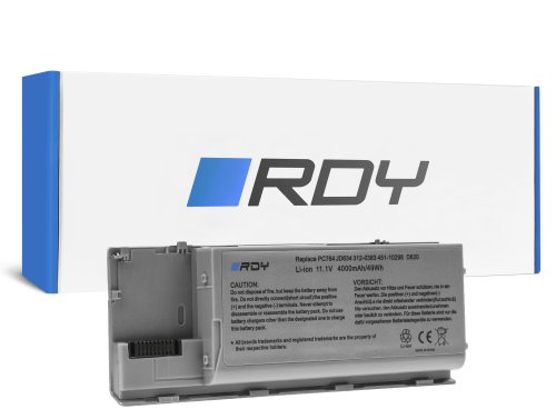 Batterij RDY PC764 JD634 voor Dell Latitude D620 D630 D630N D631 D631N D830N Precision M2300