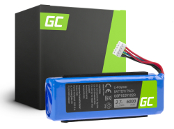 Accu Green Cell GSP1029102R P763098 voor luidspreker JBL Charge 2 / 2 Plus / Charge 3 2015 version, Li-Polymer 3.7V 6000mAh