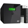 Green Cell Ononderbroken Stroomvoorziening UPS 1000VA 600W met LCD-scherm + Nieuwe Toepassing