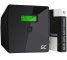 Green Cell Ononderbroken Stroomvoorziening UPS 1000VA 700W met LCD-scherm Pure Sinusoïde + Nieuwe Toepassing