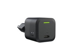 Green Cell Lichtnetlader 33W GaN GC PowerGan voor Laptop, MacBook, Iphone, Tablet, Nintendo Switch - 1x USB-C Power Delivery