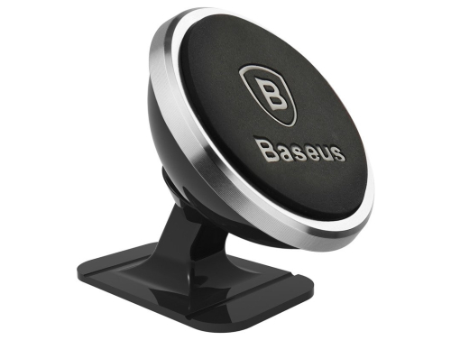 Baseus Magnetische autohouder voor telefoon bevestigd aan het dashboard, 360 graden rotatie, snelle en eenvoudige installatie
