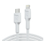 Kabel Witte Lightning – USB-C 1m MFi Green Cell Power Stream met snelladen Power Delivery voor Apple iPhone