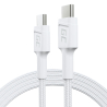 Kabel Witte USB-C Type C 1,2m Green Cell PowerStream met snelladen Power Delivery 60W, Ultra Charge, Quick Charge 3.0