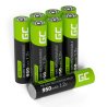 8x Oplaadbare batterijen AAA R3 950mAh Ni-MH accu's Green Cell