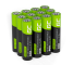 12x Oplaadbare batterijen AAA R3 800mAh Ni-MH accu's Green Cell