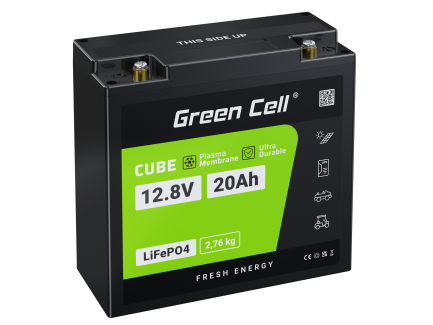 LiFePO4 accu 20Ah 12.8V lithium ijzer fosfaat batterij
