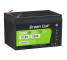 Green Cell® LiFePO4 accu 12Ah 12.8V 153.6Wh lithium-ijzerfosfaat batterij voor PV-systeem, Kampeerwagen, Boote