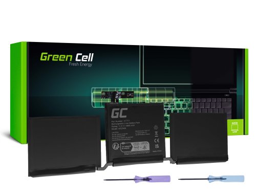 Green Cell Batterij A1713 voor Apple MacBook Pro 13 A1708 (2016, 2017)