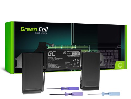 Green Cell Batterij A1965 voor Apple MacBook Air 13 A1932 A2179 (2018, 2019, 2020)