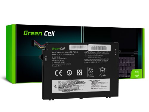 Green Cell Batterij L17C3P51 L17L3P51 L17M3P51 L17M3P52 voor Lenovo ThinkPad E480 E485 E490 E495 E580 E585 E590 E595