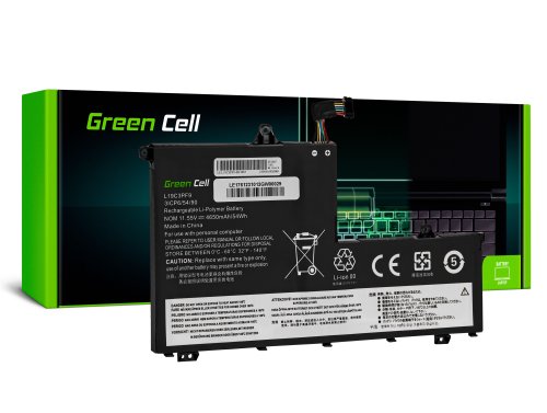 Green Cell Batterij L19C3PF1 L19D3PF1 L19L3PF8 L19M3PF1 voor Lenovo ThinkBook 14-IIL 14-IML 15-IIL 15-IML