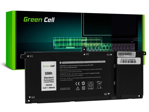 Green Cell Batterij H5CKD TXD03 voor Dell Inspiron 5400 5401 5406 7300 5501 5502 5508