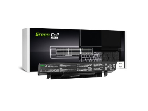 Batterij voor Asus R412C Laptop 2600 mAh 14.4V / 14.8V Li-Ion- Green Cell