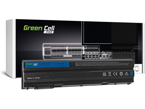 Batterij voor Dell Inspiron P15E001 Laptop 5200 mAh 11.1V / 10.8V Li-Ion- Green Cell