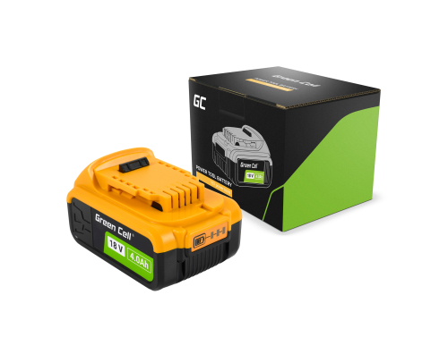 Green Cell Li-Ion (18V 4Ah) Accu voor DeWalt XR Vervangende batterij voor DCB182