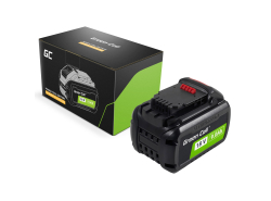 Green Cell Li-Ion Accu voor DeWalt XR 18V 9Ah/FLEXVOLT 54V 3Ah Vervangende batterij voor DCB547 DCB180 DCB182 DCB184