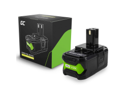 Green Cell Li-Ion (18V 4Ah) Accu voor Ryobi ONE+ 18 V Vervangende batterij voor RB18L40