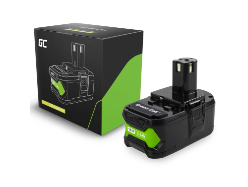 Green Cell Li-Ion (18V 5Ah) Accu voor Ryobi ONE+ 18 V Vervangende batterij voor RB18L50