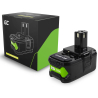 Green Cell Li-Ion (18V 5Ah) Accu voor Ryobi ONE+ 18 V Vervangende batterij voor RB18L50