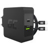 Green Cell 45W USB-C PD-lader met USB-C-kabel en extra USB-poort