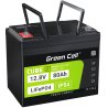 Green Cell CUBE LiFePO4 Accu 80Ah 12.8V 1024Wh lithium-ijzerfosfaat batterij voor Campers, Schoonmaakapparatuur, Camping