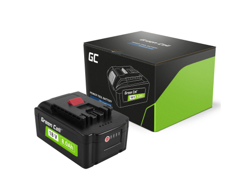 Green Cell Li-Ion (18V 8Ah) Accu voor Bosch professional 18 V Vervangende batterij voor GBA1600A016GK