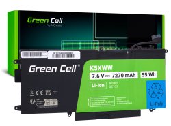 Green Cell Batterij K5XWW voor Dell Latitude 7390 2-in-1 5289 7389