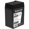 Green Cell CUBE AGM IP54 6V 5Ah VRLA batterij Accu voedingsaccu speelgoed voor kinderen Alarmsystemen