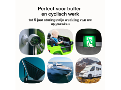 Green Cell CUBE AGM IP54 12V 40Ah VRLA batterij Accu voedingsaccu maaier scooter boot vissersboot tuinhuis