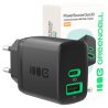 Green Cell PowerSource Duo30 USB/USB-C-oplader, zwart, 30 W Power Delivery-voedingsadapter