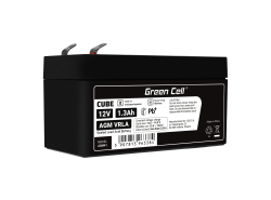 Green Cell® AGM 12V 1.3Ah VRLA batterij Accu voedingsaccu speelgoed voor kinderen Alarmsystemen