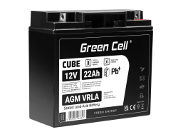 Green Cell ® Batterij AGM 12V 18Ah