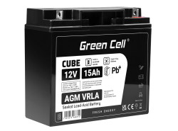 Green Cell ® Batterij AGM 12V 18Ah