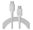 USB-C-kabel 2m 100W Greencell PowerStream Snelladen PD Snow White